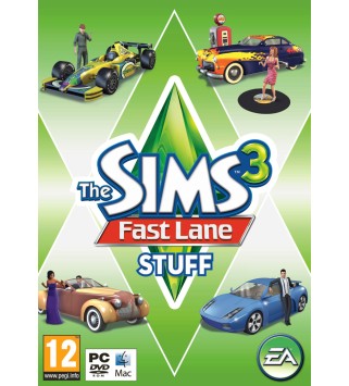 The Sims 3 - Fast Lane Stuff Expansion Pack Origin / EA app Key EUROPE